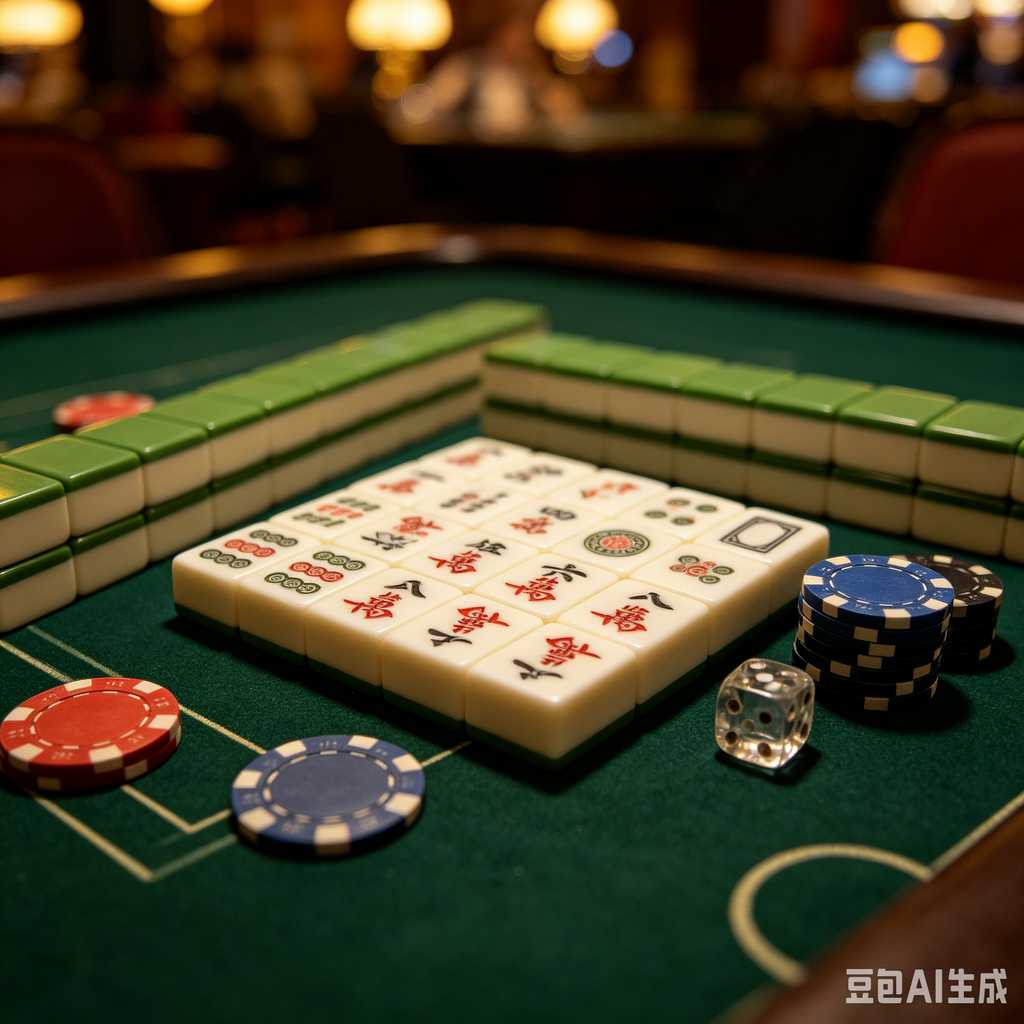 fine polished mahjong set